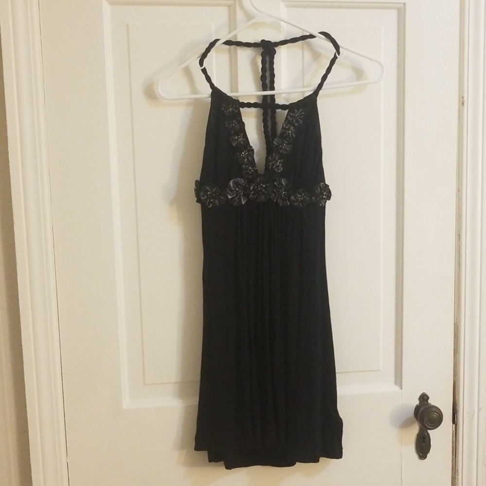 Black summer top